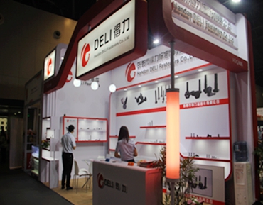 邯鄲市得力標(biāo)準(zhǔn)件有限公司2017.6.20-22上海國際緊固件專業(yè)展會參會現(xiàn)場